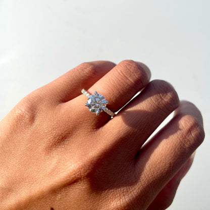 2.10 Round Lab Diamond Engagement Ring - Happy Jewelers Fine Jewelry Lifetime Warranty