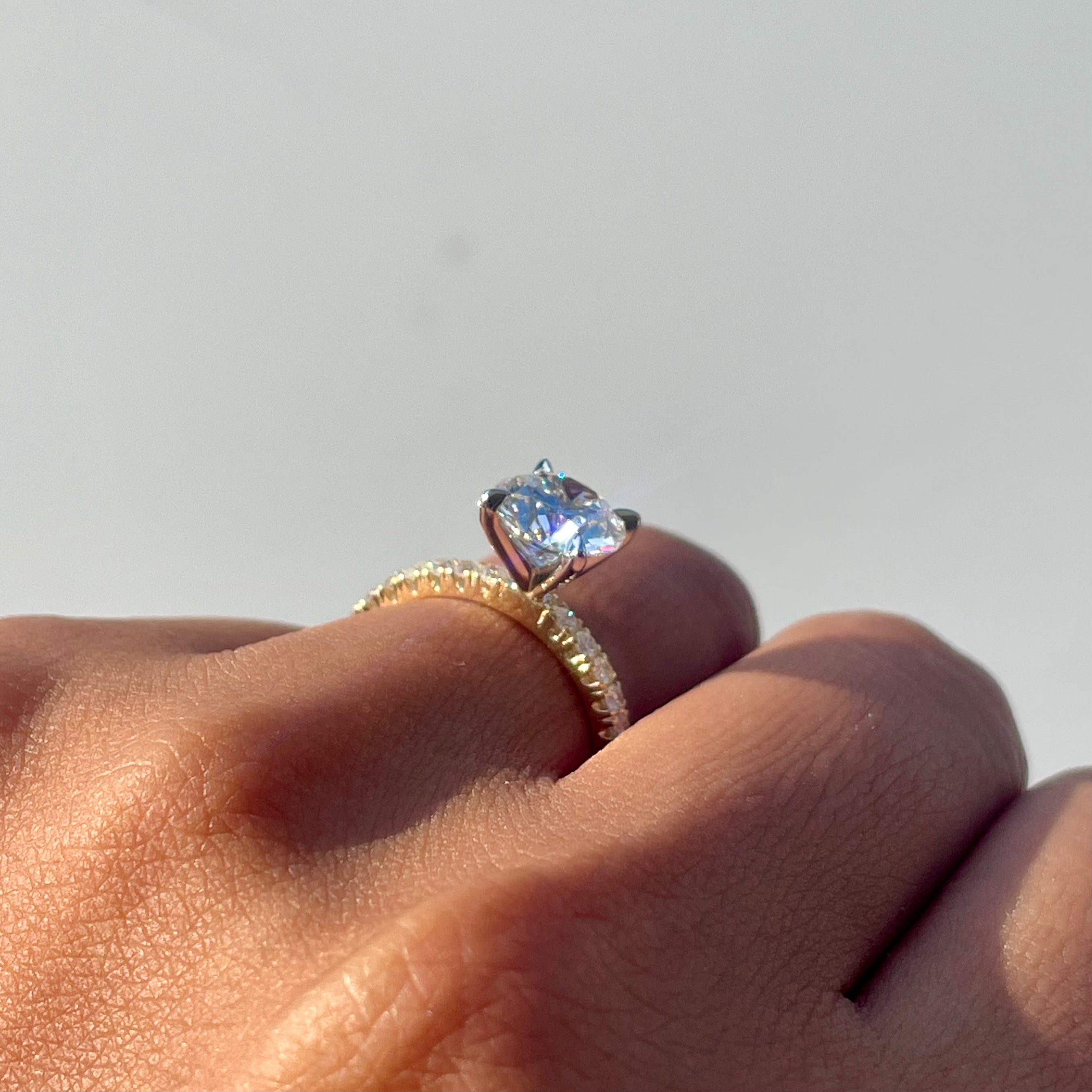 2.10 Round Lab Diamond Engagement Ring - Happy Jewelers Fine Jewelry Lifetime Warranty