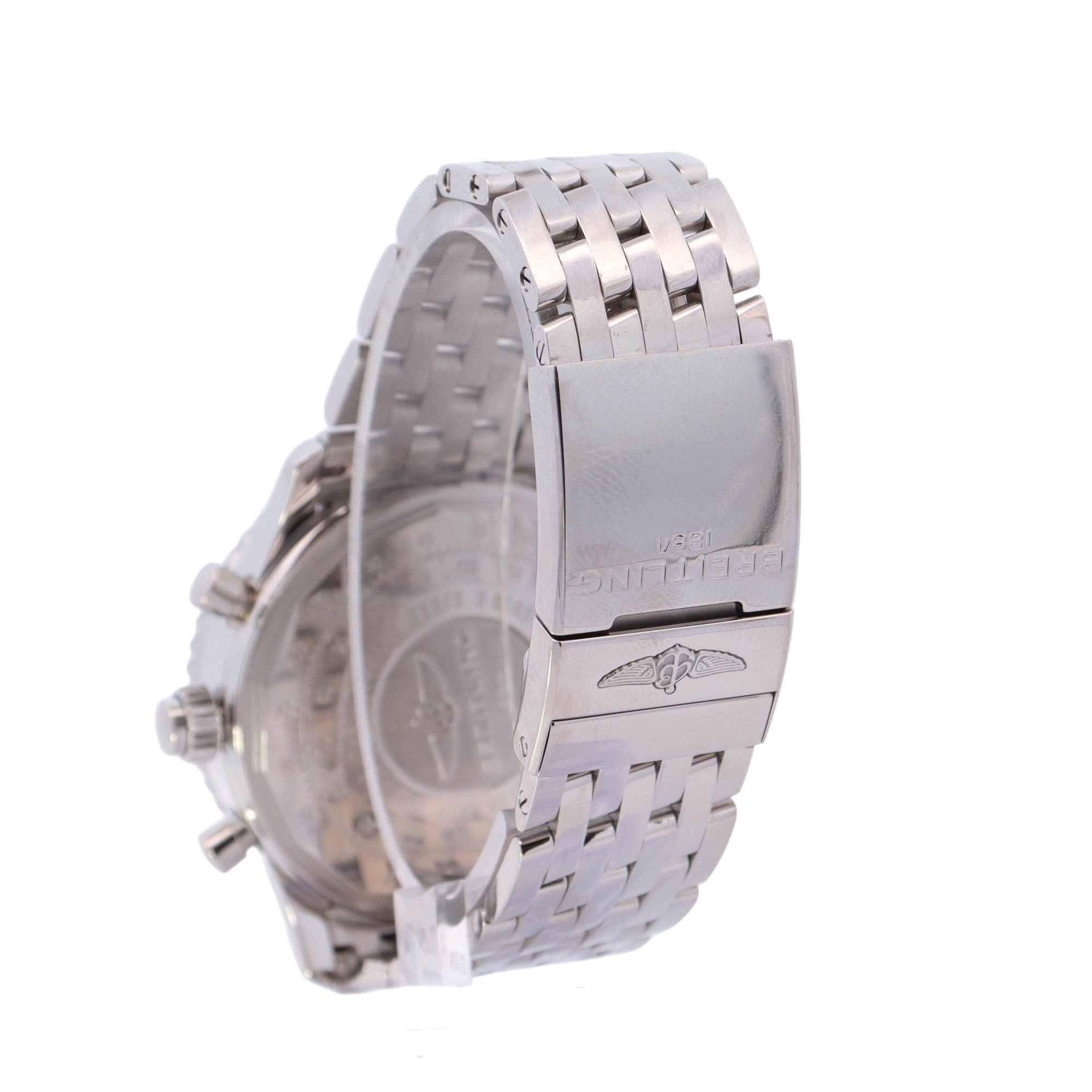 Breitling Navitimer 45mm Gray Chronograph Dial Watch Reference# AB03102A1F1P1 - Happy Jewelers Fine Jewelry Lifetime Warranty