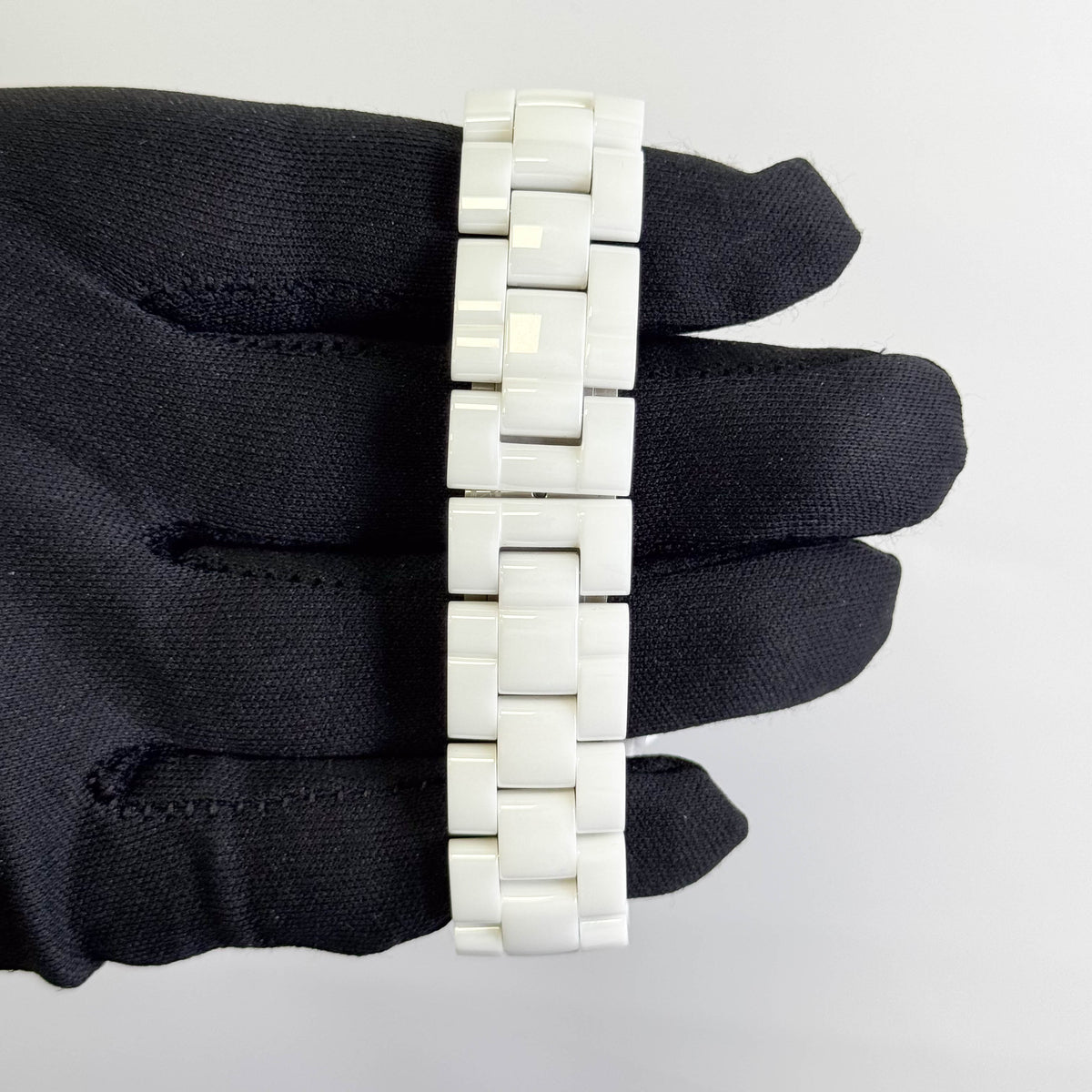 Chanel J12 41mm White Dial Watch Ref# H1008
