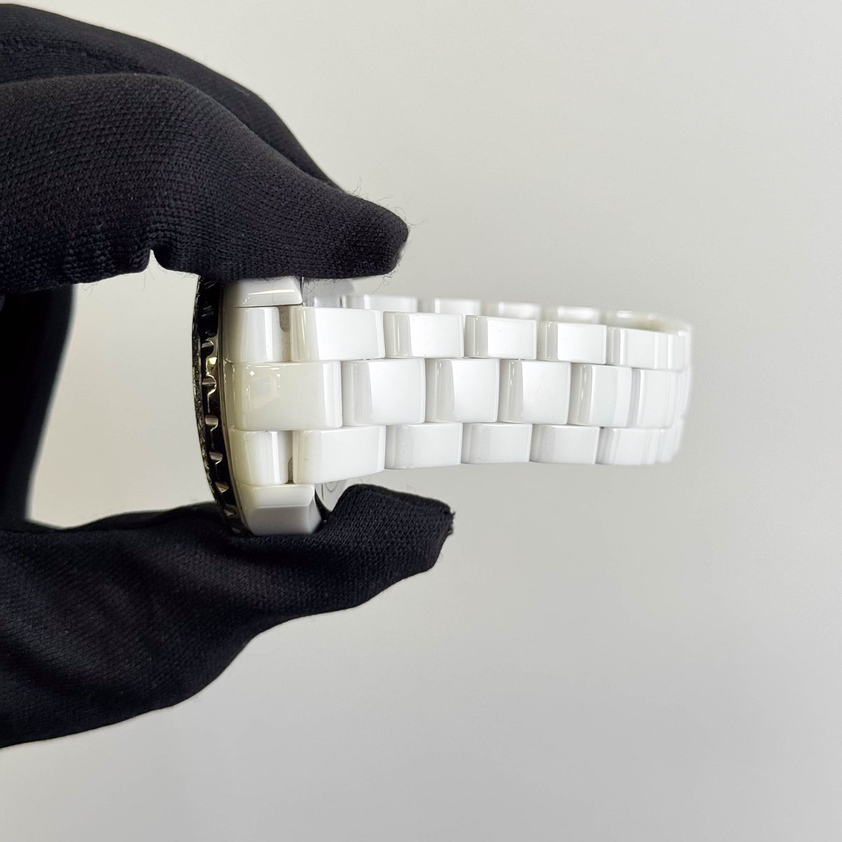 Chanel J12 41mm White Dial Watch Ref# H1008