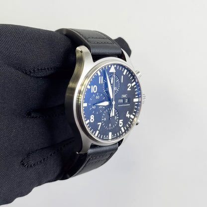 IWC Pilots 43mm Black Dial Watch Ref# IW377709