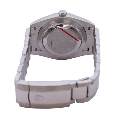 Rolex Datejust Stainless Steel 41mm White Stick Dial Watch Reference #: 126300 - Happy Jewelers Fine Jewelry Lifetime Warranty