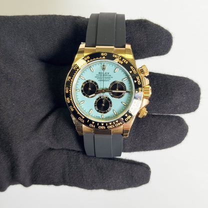 Rolex Daytona 40mm Turquoise Dial Watch Ref# 126518LN