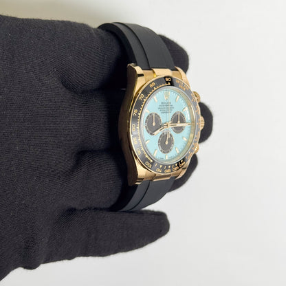 Rolex Daytona 40mm Turquoise Dial Watch Ref# 126518LN
