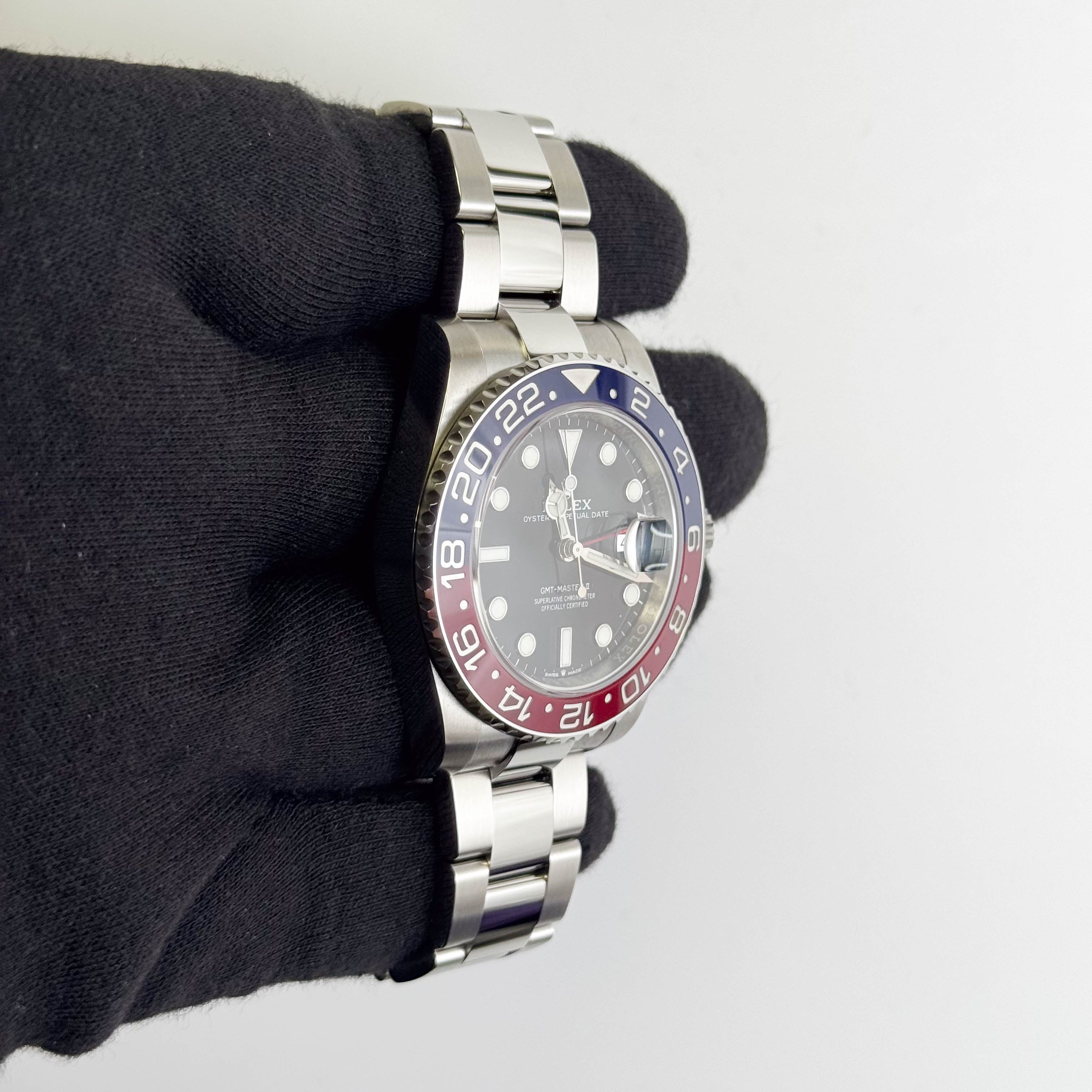 Rolex GMT Master II 40mm Black Dial Watch Ref# 126710BLRO