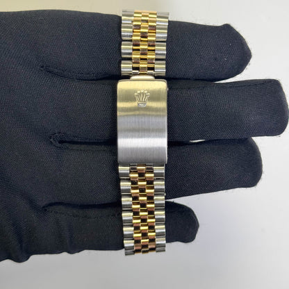 Rolex Datejust 36mm Champagne Dial Watch Ref# 16233 - Happy Jewelers Fine Jewelry Lifetime Warranty