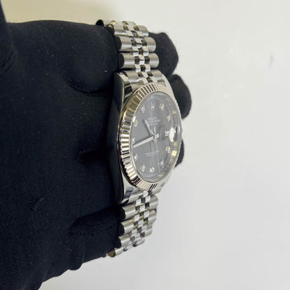 Rolex Datejust 41mm Rhodium Dial Watch Ref# 126334 - Happy Jewelers Fine Jewelry Lifetime Warranty