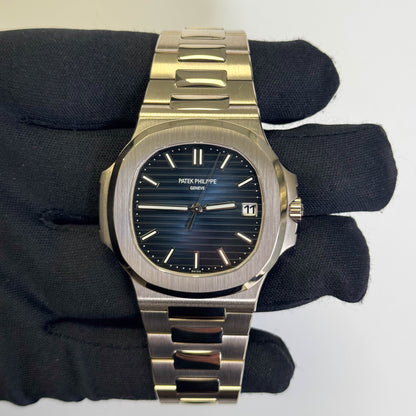 Patek Philippe Nautilus 40mm Blue Dial Watch Ref# 5811/1G-001