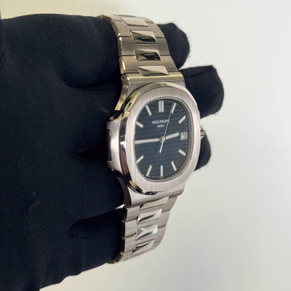 Patek Philippe Nautilus 40mm Blue Dial Watch Ref# 5811/1G-001