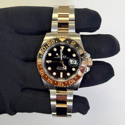 Rolex GMT-Master II 40mm Black Dial Watch Ref# 126711CHNR - Happy Jewelers Fine Jewelry Lifetime Warranty