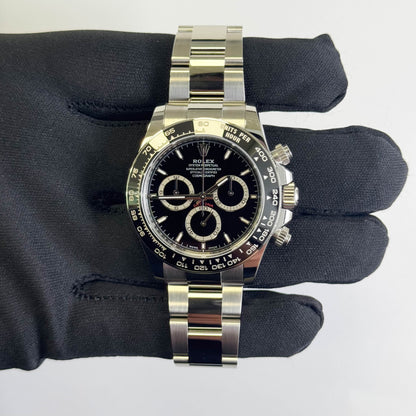 Rolex Daytona 40mm Black Dial Watch Ref# 126500LN - Happy Jewelers Fine Jewelry Lifetime Warranty