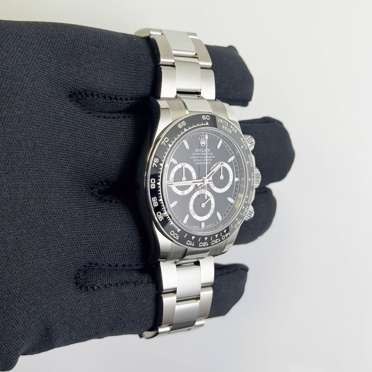 Rolex Daytona 40mm Black Dial Watch Ref# 126500LN - Happy Jewelers Fine Jewelry Lifetime Warranty