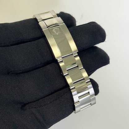 Rolex Datejust 36mm Black Roman Dial Watch Ref# 116234