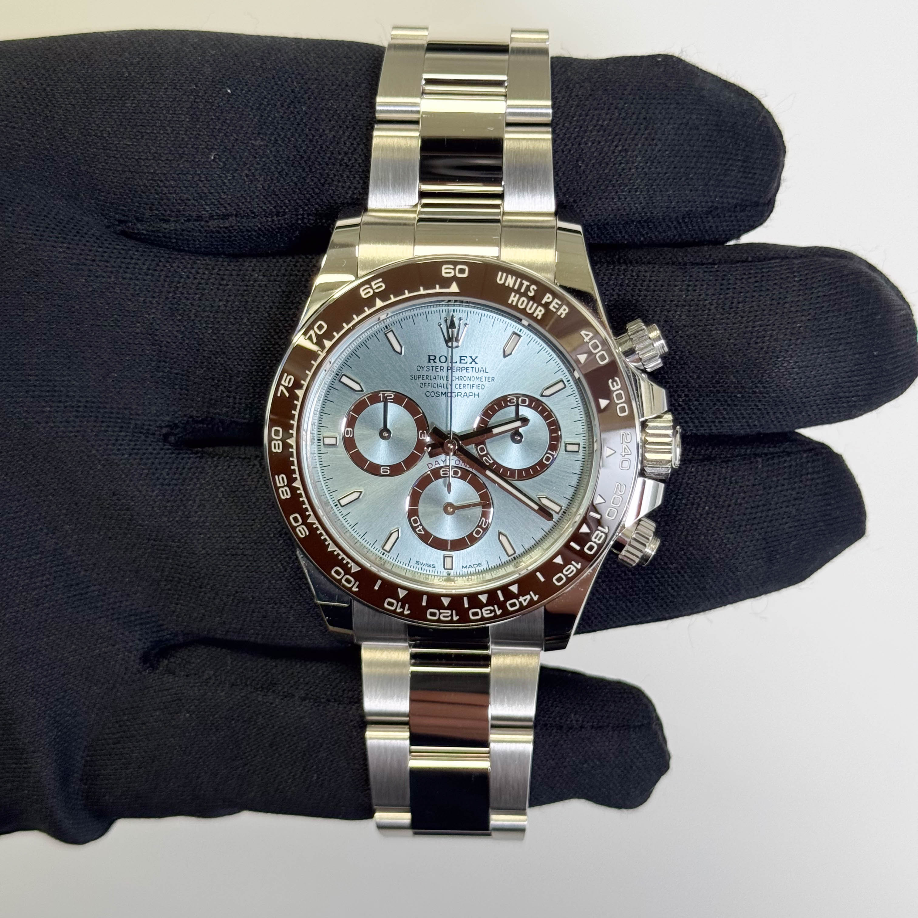 Rolex Daytona 40mm Ice Blue Dial Watch Ref# 126506 – Happy Jewelers