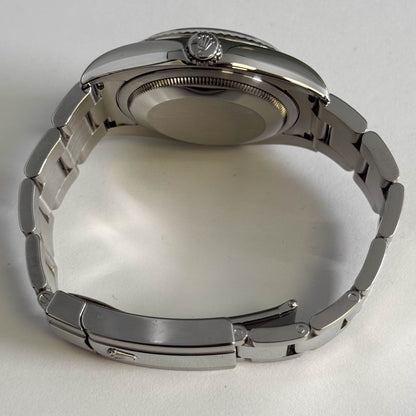 Rolex Datejust 36mm Black Roman Dial Watch Ref# 116234