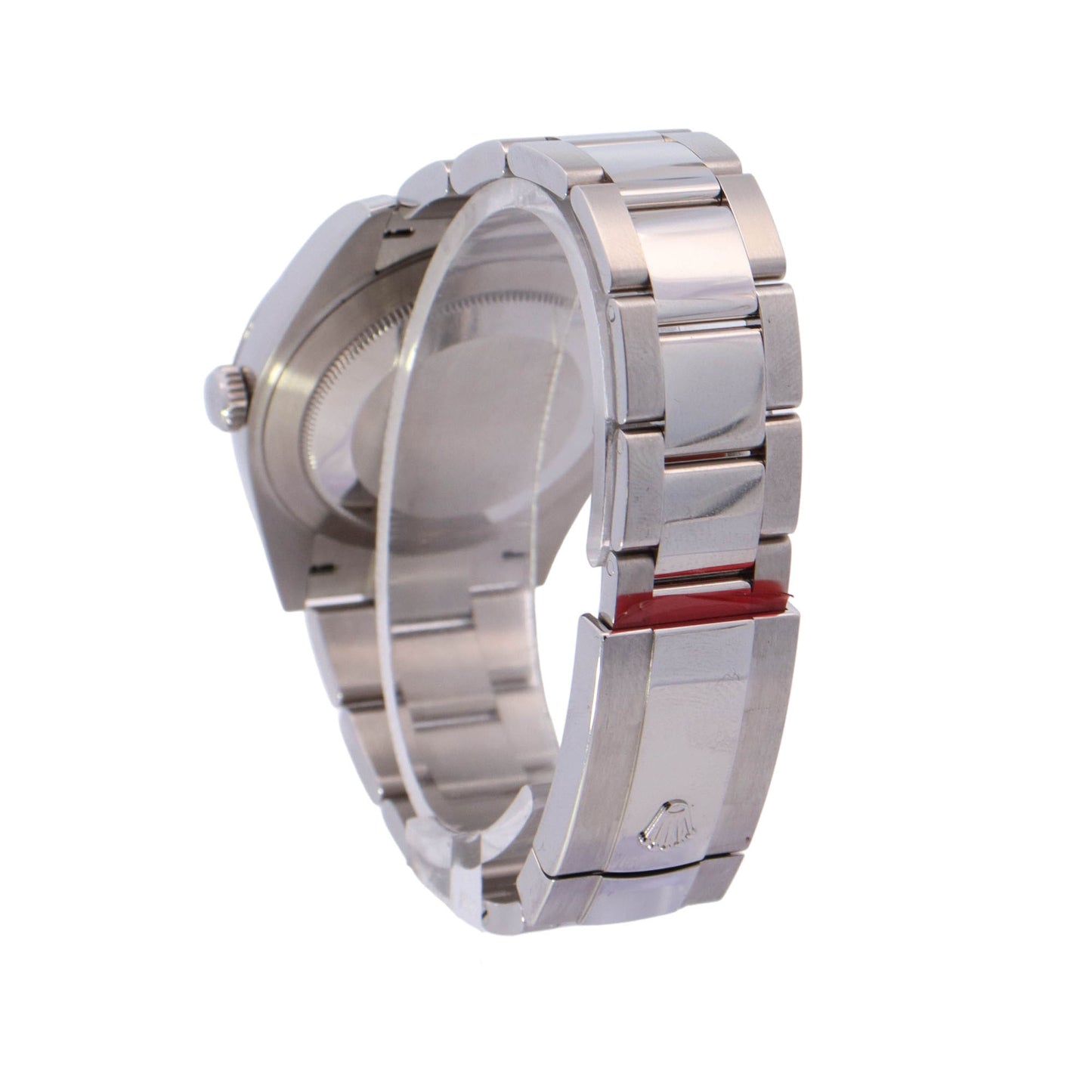 Rolex Datejust 41mm Stainless Steel White Roman Dial Watch Reference #: 126300 - Happy Jewelers Fine Jewelry Lifetime Warranty