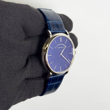 A. Lange & Söhne Saxonia 39mm Aventurine Dial Watch Ref# LSLS2053AX