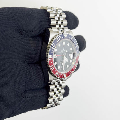 Rolex GMT Master II 40mm Black Dial Watch Ref# 126710BLRO - Happy Jewelers Fine Jewelry Lifetime Warranty