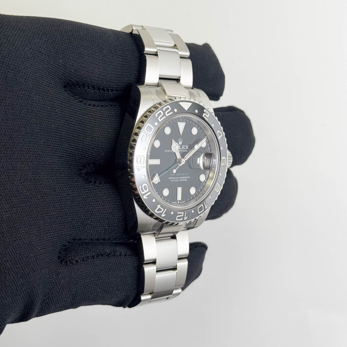 Rolex GMT-Master II "Bruce Wayne" 40mm Black Dial Watch Ref# 126710GRNR - Happy Jewelers Fine Jewelry Lifetime Warranty
