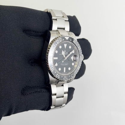 Rolex GMT-Master II "Bruce Wayne" 40mm Black Dial Watch Ref# 126710GRNR - Happy Jewelers Fine Jewelry Lifetime Warranty