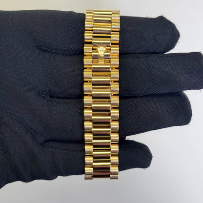 Rolex Day-Date 41mm Champagne Dial Watch Ref# 218238