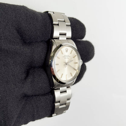 Rolex Air-King 34mm Silver Dial Watch Ref# 5500