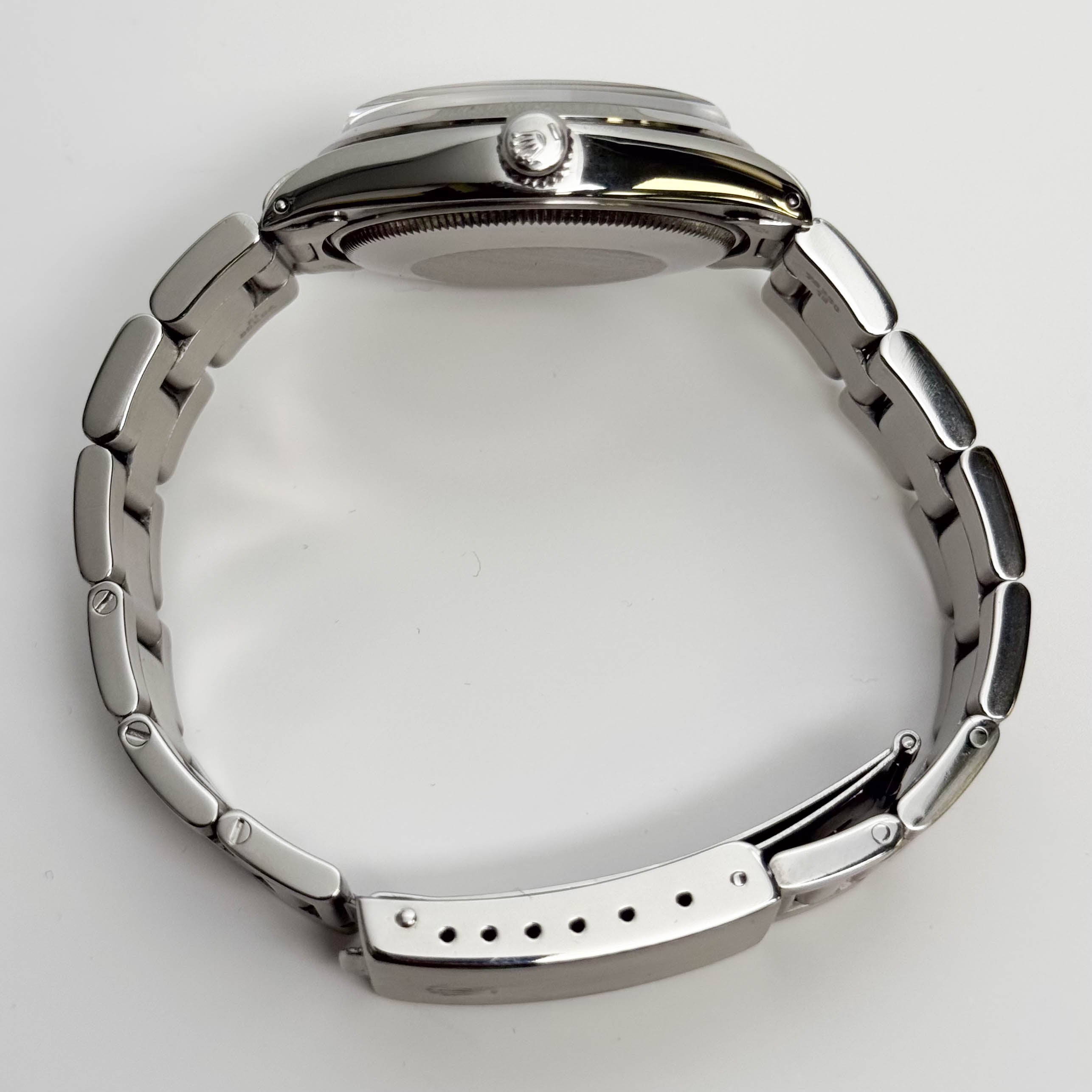 Rolex Air-King 34mm Silver Dial Watch Ref# 5500