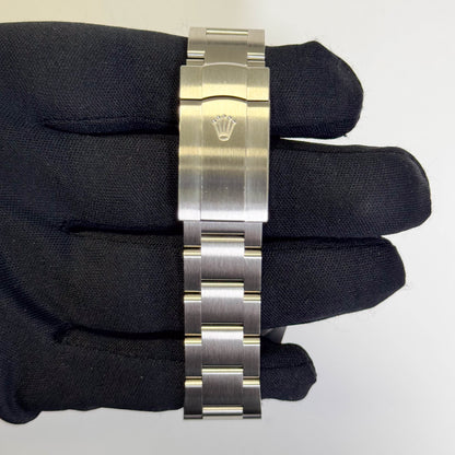Rolex Oyster Perpetual 41mm Pistachio Dial Watch Ref# 134300 - Happy Jewelers Fine Jewelry Lifetime Warranty