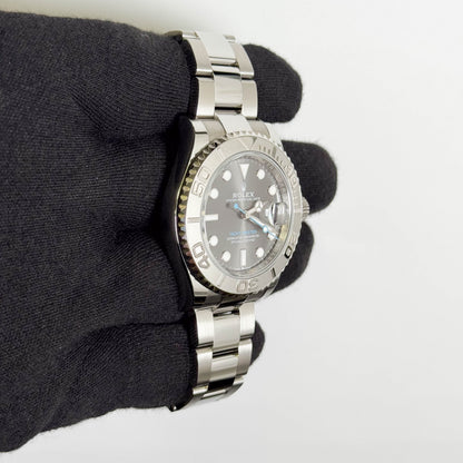 Rolex Yacht-Master 40mm Rhodium Dial Watch Ref# 126622
