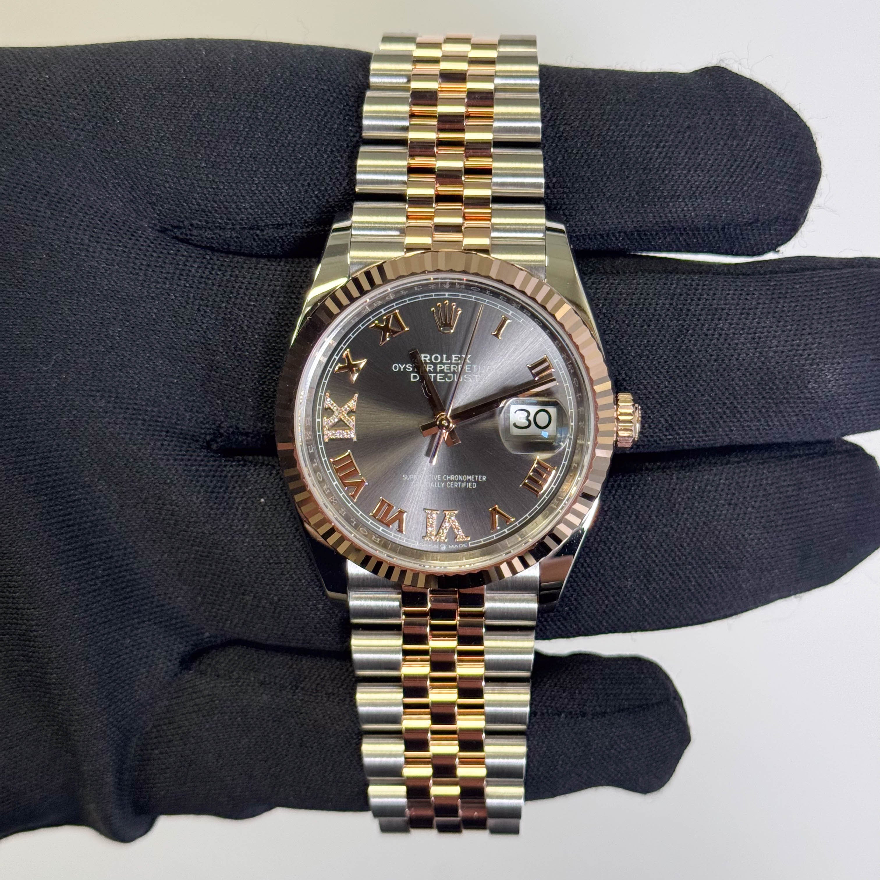 Rolex Datejust 36mm Rhodium Dial Watch Ref# 126231 - Happy Jewelers Fine Jewelry Lifetime Warranty