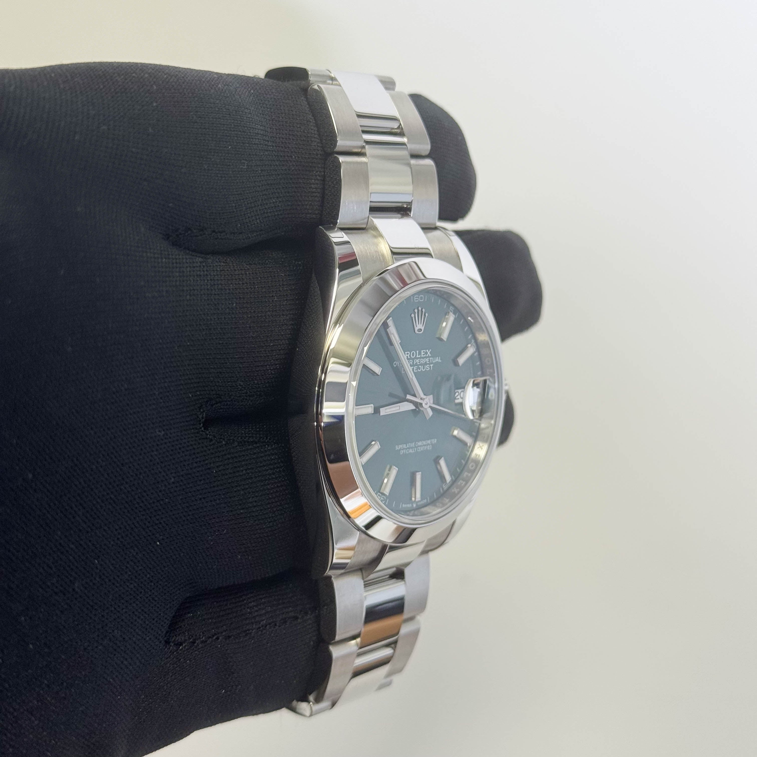 Rolex Datejust 41mm Green Dial Watch Ref# 126300