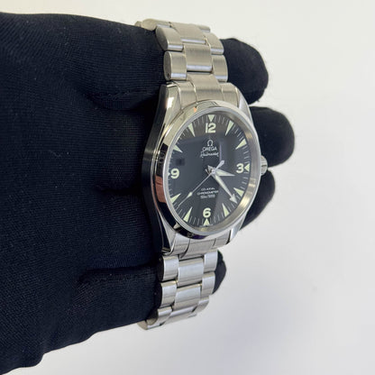 Omega Seamaster Aqua Terra 39mm Black Dial Watch Ref# 2503.52.00 - Happy Jewelers Fine Jewelry Lifetime Warranty