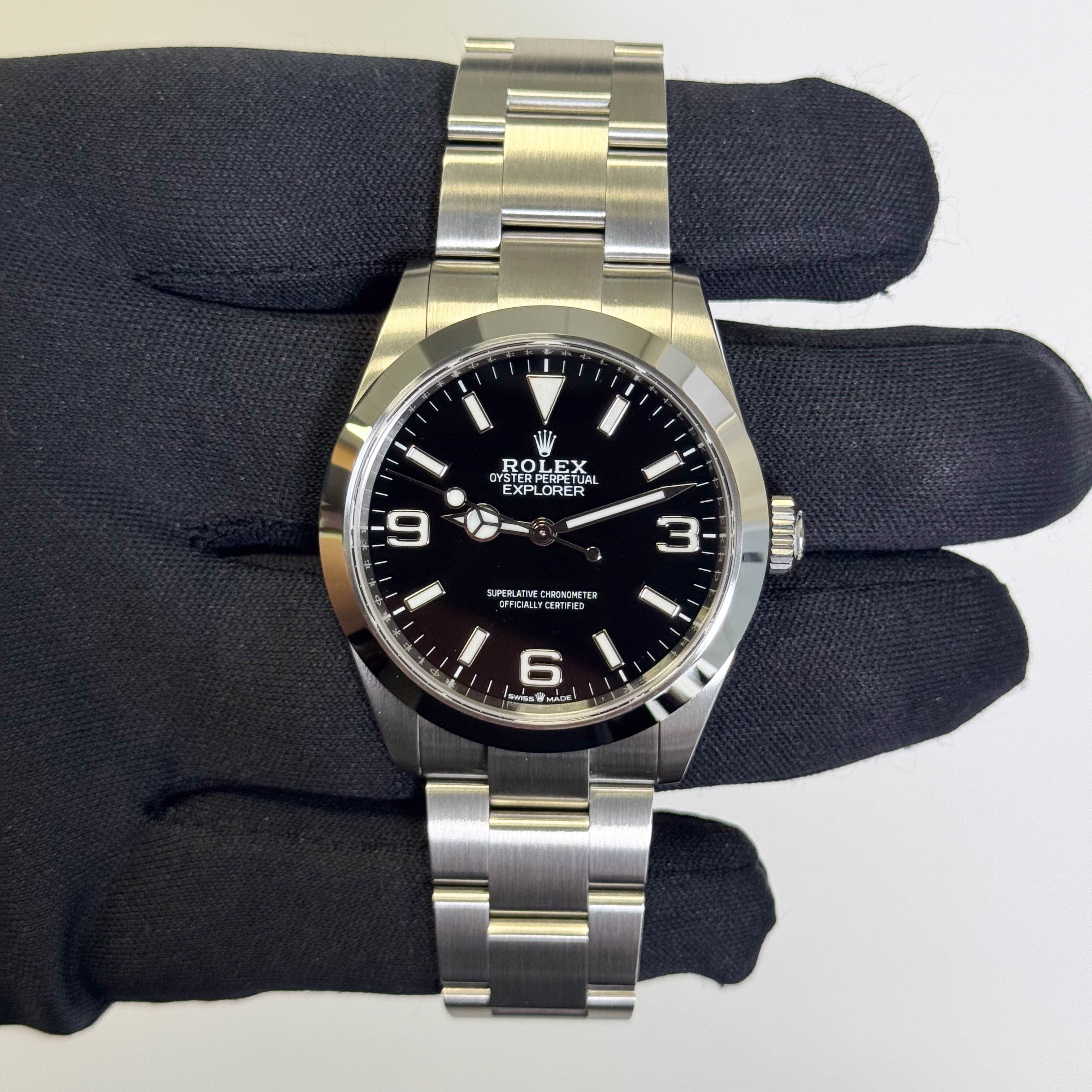 Rolex Explorer 40mm Black Dial Watch Ref# 224270 - Happy Jewelers Fine Jewelry Lifetime Warranty