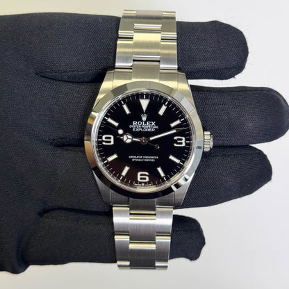 Rolex Explorer 40mm Black Dial Watch Ref# 224270 - Happy Jewelers Fine Jewelry Lifetime Warranty