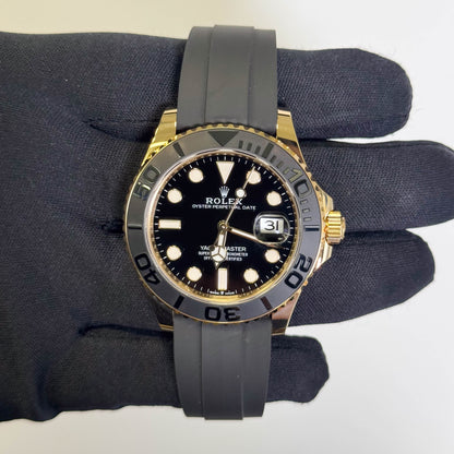 Rolex Yacht-Master 42mm Black Dial Watch Ref# 226658 - Happy Jewelers Fine Jewelry Lifetime Warranty