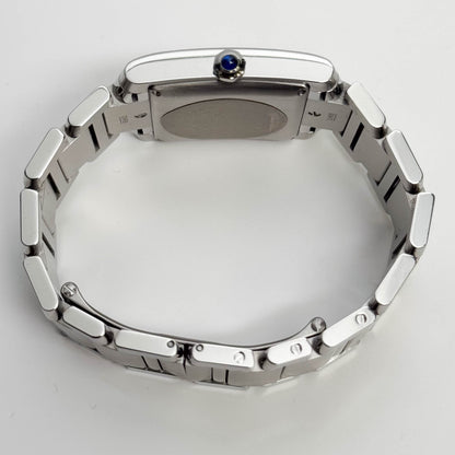 Cartier Tank Française 28mm White Dial Watch Ref# W51002Q3