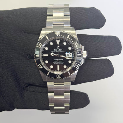 Rolex Submariner 41mm Black Dial Watch Ref# 126610LN - Happy Jewelers Fine Jewelry Lifetime Warranty