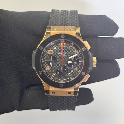 Hublot Big Bang 44mm Carbon Dial Watch Ref# 301.PB.131.RX - Happy Jewelers Fine Jewelry Lifetime Warranty