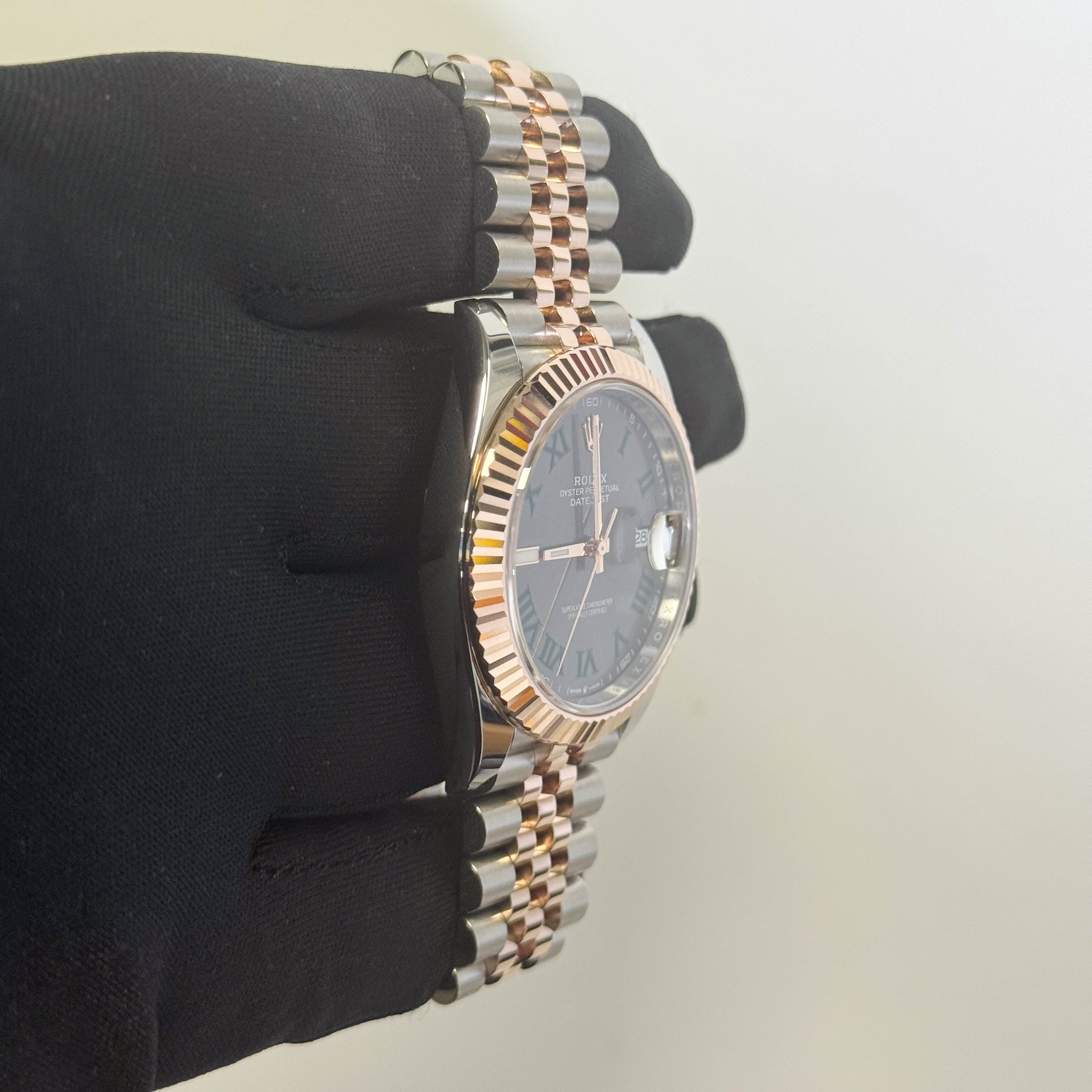 Rolex Datejust 41mm Wimbledon Dial Watch Ref# 126331 - Happy Jewelers Fine Jewelry Lifetime Warranty