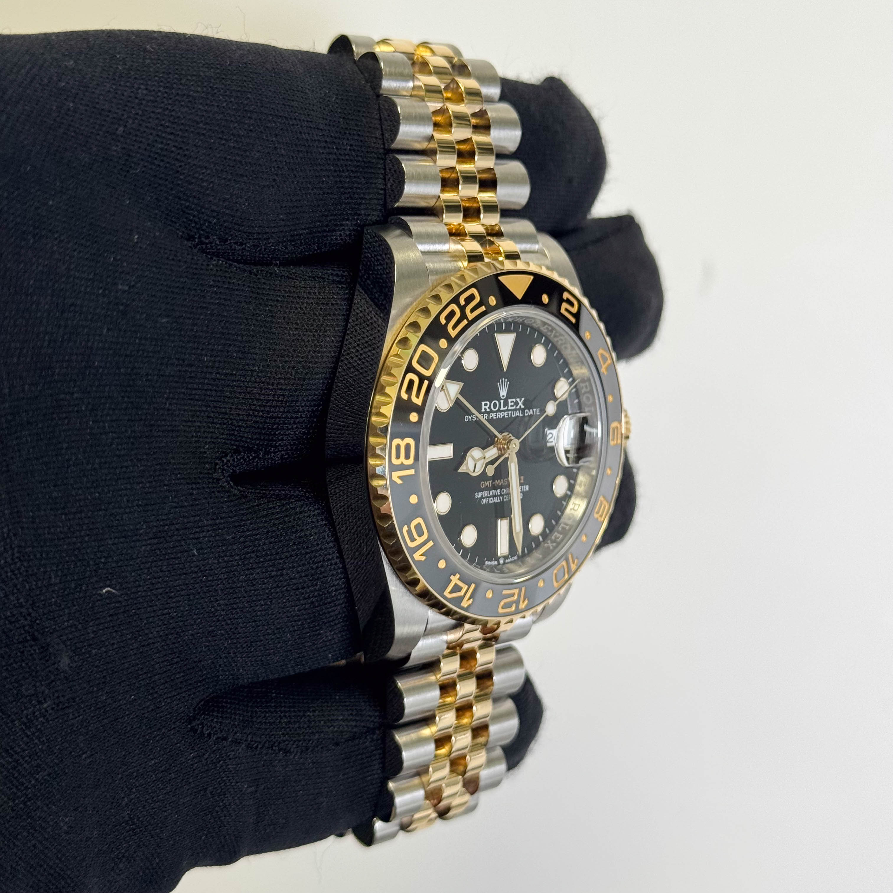 Rolex GMT-Master II 40mm Black Dial Watch Ref# 126713GRNR - Happy Jewelers Fine Jewelry Lifetime Warranty