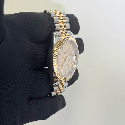 Rolex Datejust 41mm Champagne Dial Watch Ref# 126333 - Happy Jewelers Fine Jewelry Lifetime Warranty