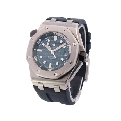 Audemars Piguet Royal Oak Offshore 42mm Blue Dial Watch Ref# 15720ST.OO.A027CA.01 - Happy Jewelers Fine Jewelry Lifetime Warranty