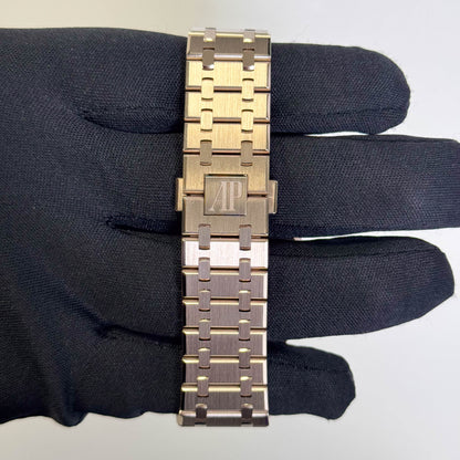 Audemars Piguet Royal Oak Perpetual Calendar 41mm Sand Gold Dial Watch Ref# 26674SG.OO.1320SG.01 - Happy Jewelers Fine Jewelry Lifetime Warranty