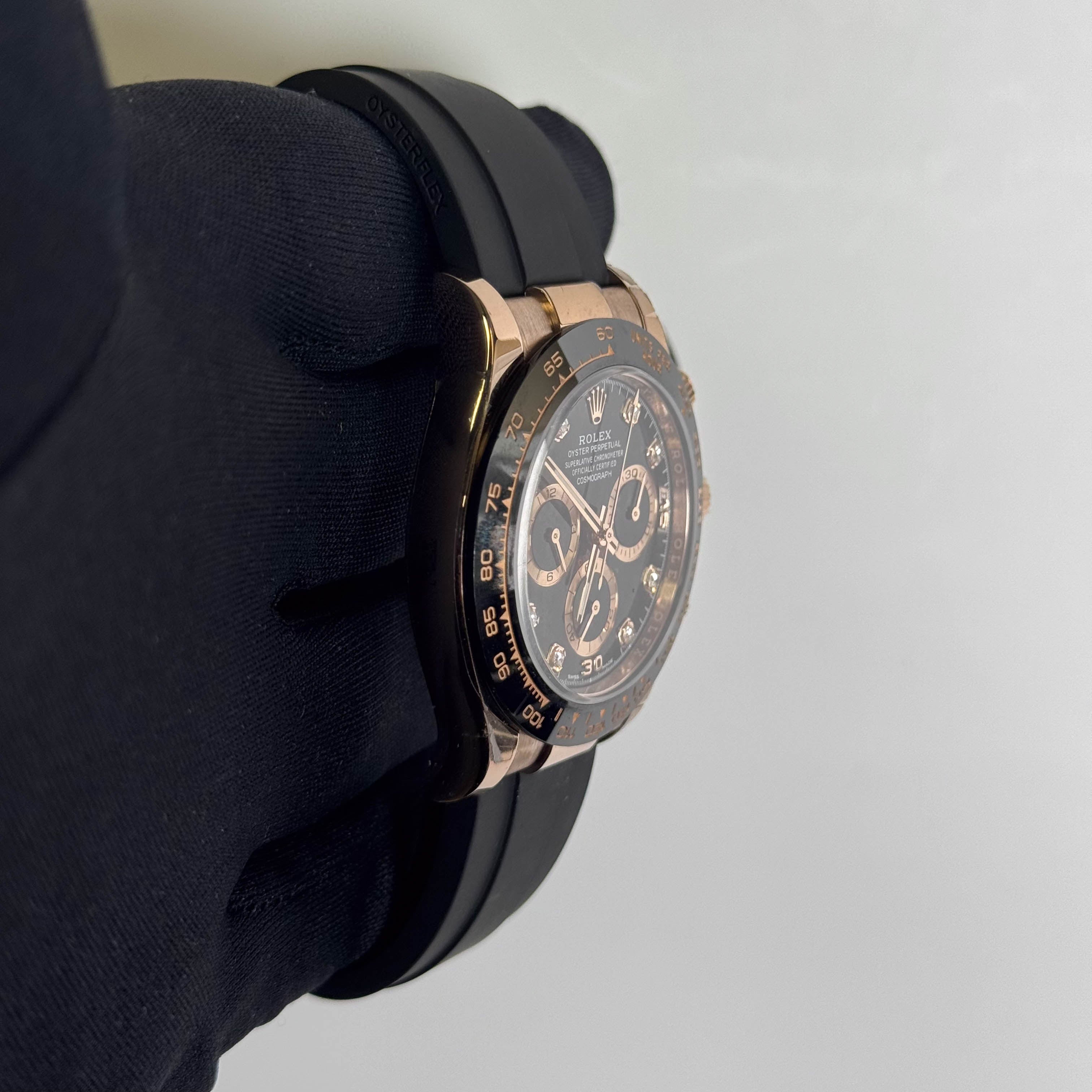 Rolex Daytona 40mm Black Dial Watch Ref# 116515LN