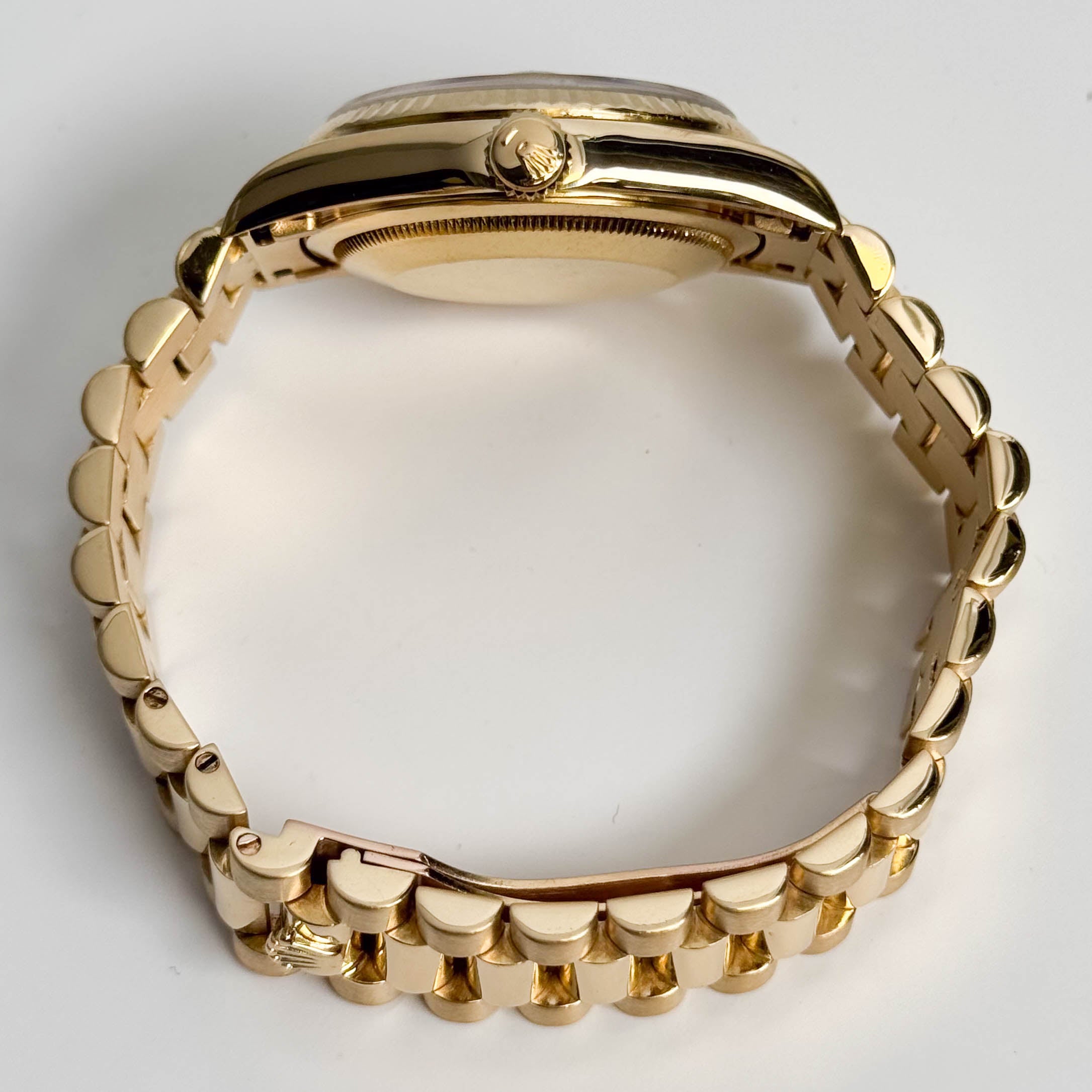 Rolex Day-Date 36mm Champagne Dial Watch Ref# 18238 - Happy Jewelers Fine Jewelry Lifetime Warranty