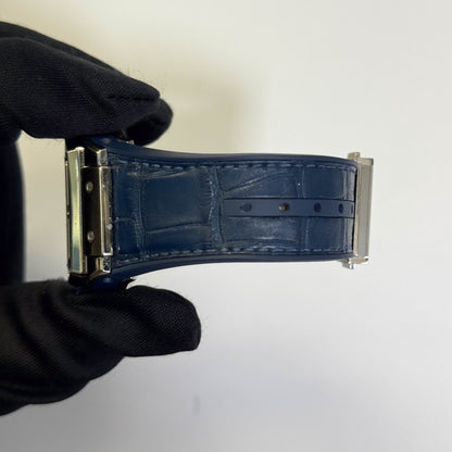 Hublot Spirit of Big Bang Titanium 39mm Blue Dial Watch Ref#665.NX.7170.LR.1204 - Happy Jewelers Fine Jewelry Lifetime Warranty