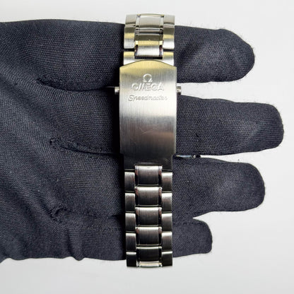 Omega Speedmaster Date 40mm Black Dial Watch Ref# 3210.50.00 - Happy Jewelers Fine Jewelry Lifetime Warranty