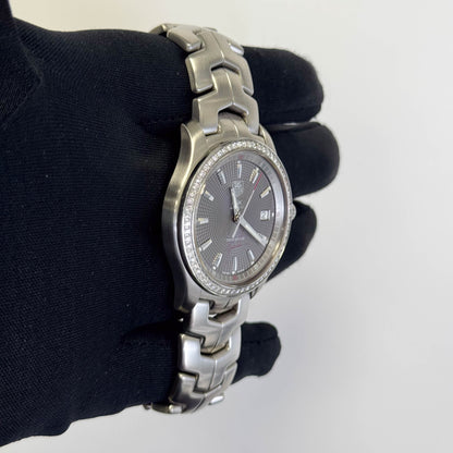 Tag Heuer Link 39mm Grey Dial Watch Ref# WJF2114 - Happy Jewelers Fine Jewelry Lifetime Warranty