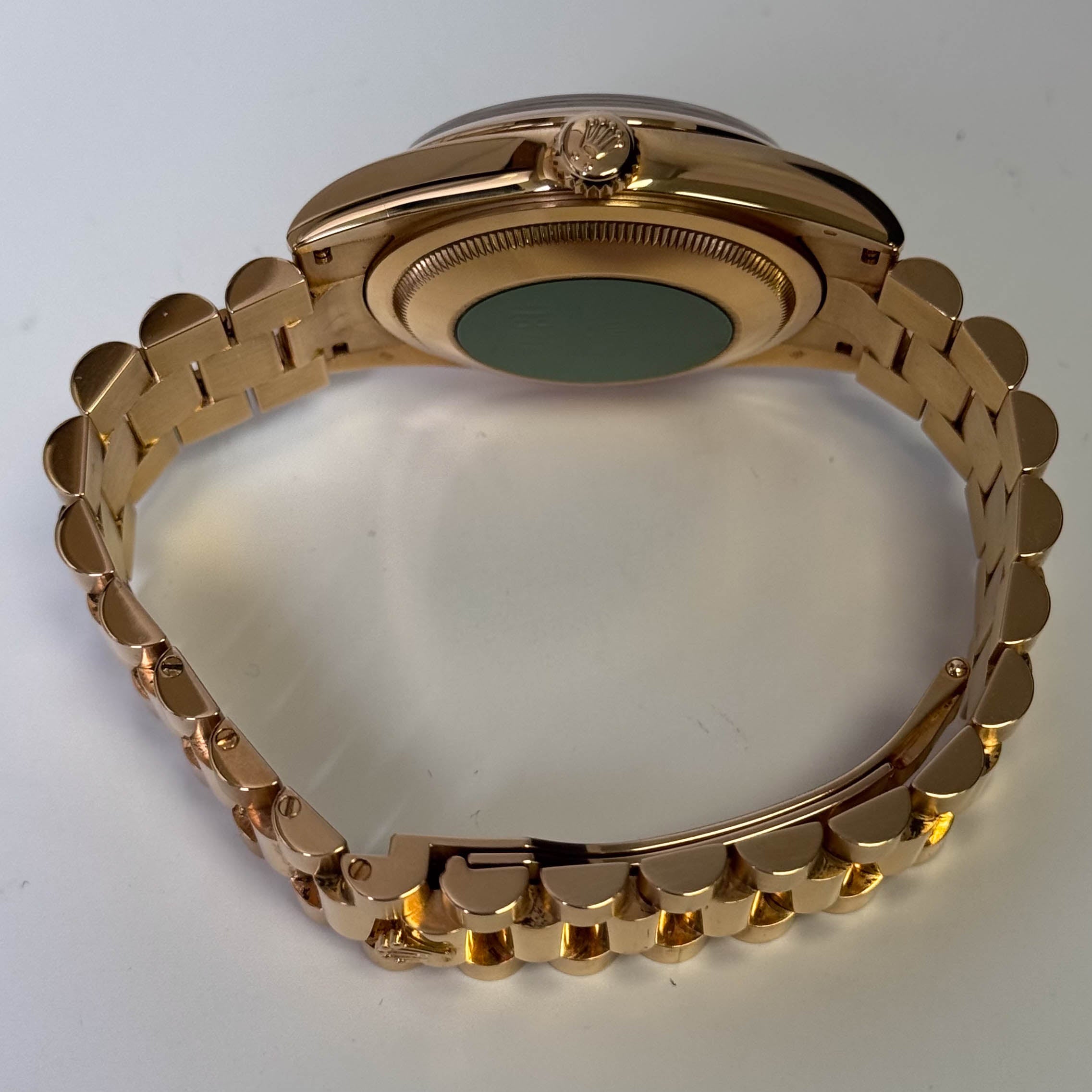 Rolex Day-Date 36mm Silver Dial Watch Ref# 118205